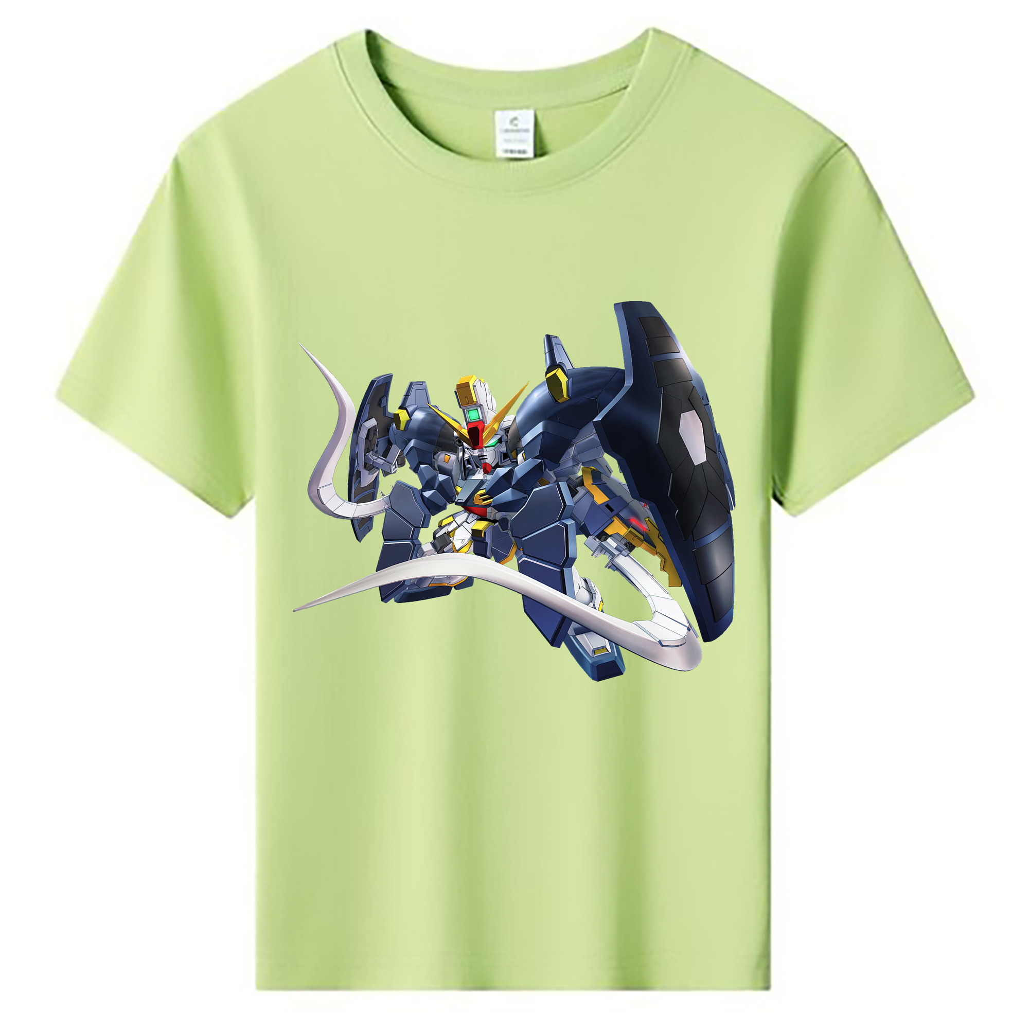 （画像用） 機動戦士ガンダム Mobile Suit Gundam 綿100％キッズTシャツ（フロントプリント）
